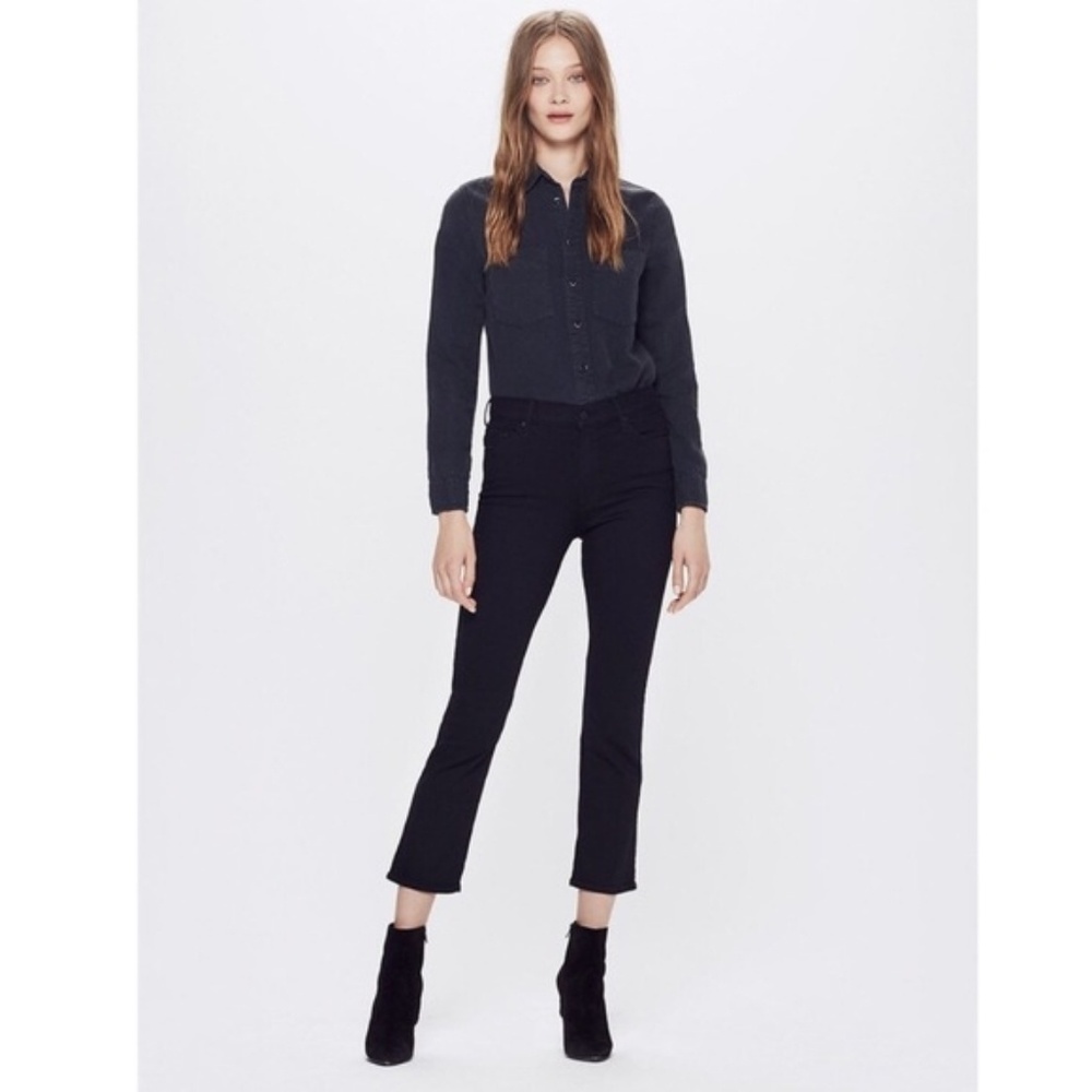 MOTHER Crop High Rise Jeggings 27